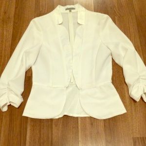 White blazer